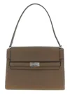 Tory Burch 'lee Radziwill' Large Shoulder Bag In Brown