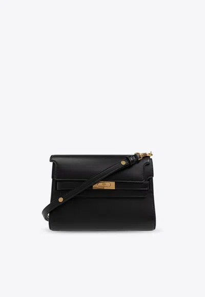 Tory Burch Lee Radziwill Leather Shoulder Bag