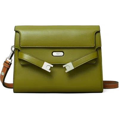 Tory Burch Lee Radziwill Shoulder Bag In Green