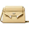Tory Burch Lee Radziwill Leather Shoulder Bag In Neutral