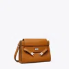 Tory Burch Lee Radziwill Pebbled Shoulder Bag