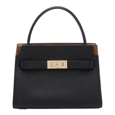 Tory Burch Lee Radziwill Petite Handbag In Black