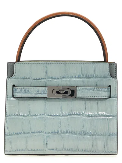 Tory Burch 'lee Radziwill Petite' Handbag In Light Blue