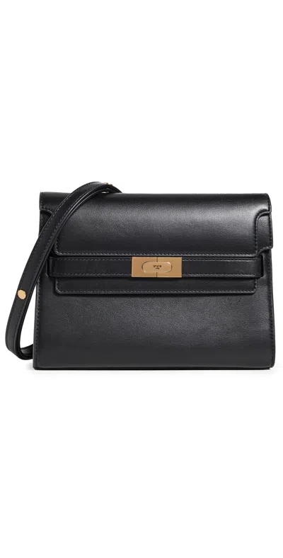 Tory Burch Lee Radziwill Shoulder Bag Black