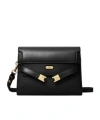 Tory Burch Lee Radziwill Shoulder Bag In Black