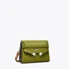 Tory Burch Lee Radziwill Shoulder Bag In Dark Matcha