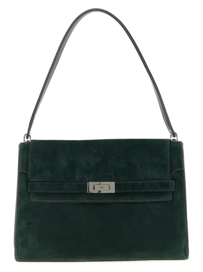 TORY BURCH LEE RADZIWILL SHOULDER BAGS GREEN