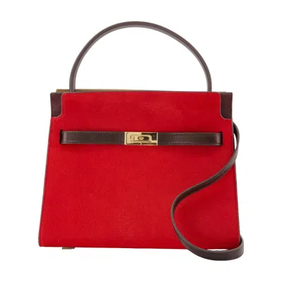 Tory Burch Lee Radziwill Small Double Purse -  - Leather - Red