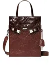 Tory Burch Lee Radziwill Small Shoulder Bag In Brown