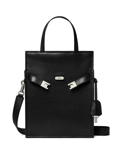 Tory Burch Lee Radziwill Small Shoulder Bag In Schwarz