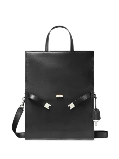 Tory Burch Lee Radziwill Tote Bag In Schwarz