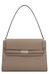 Tory Burch Lee Radziwilli Grande Shoulder Bag In Gray