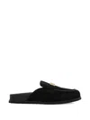 Tory Burch Black Leelee Mules In Black
