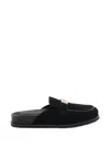 Tory Burch Black Leelee Mules In Black