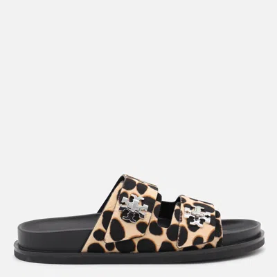 TORY BURCH TORY BURCH LEOPARD LEATHER FLATS