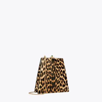 Tory Burch Leopard Mini Bag In Multi