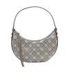 Tory Burch Letter-patterned Handbag In Gray
