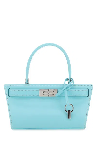 Tory Burch Light-blue Leather Petite Lee Radziwill Handbag
