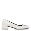 Tory Burch Light Cream Leather With Heel In White