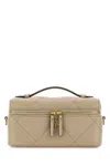 Tory Burch Light Stone Kira Diamond Mini Crossbody Bag In Neutral