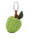 Tory Burch Lime Woven Keyring