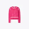 Tory Burch Linen And Silk Pullover