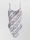 Tory Burch T Monogram Print One-piece Swimsuit
