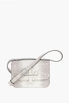 Tory Burch Lizard Effect Eleanor Leather Shoulder Bag