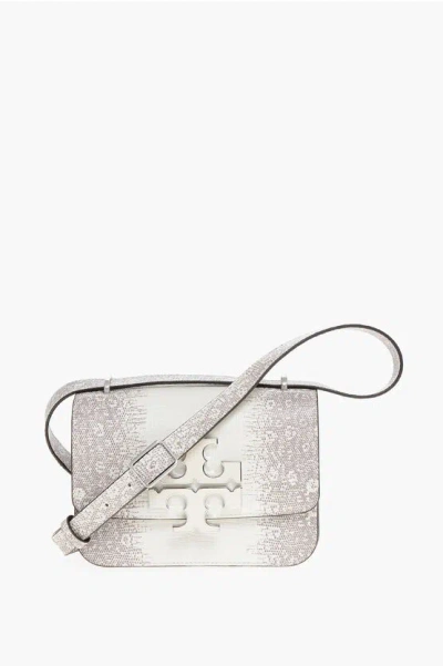 Tory Burch Lizard Effect Eleanor Leather Shoulder Bag