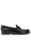 Tory Burch Penny Strap Loafers And Slippers Collection In Black