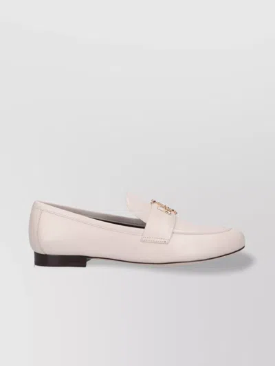 Tory Burch Loafers With Gold-tone Hardware And Round Toe In Pink