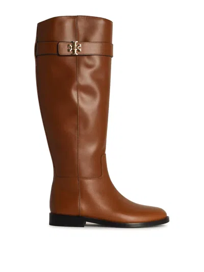 TORY BURCH BOTAS - MARRÓN