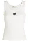 Tory Burch Logo Cotton Tank Top