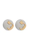 Tory Burch Round Earrings In 银色