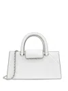 Tory Burch Fleming East-west Shopper Bag In White