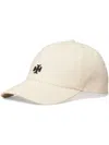 Tory Burch Logo-embroidered Baseball Cap In Neutrals