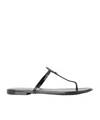 Tory Burch Logo Flip-flops In Multi