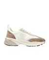 Tory Burch Good Luck Sneaker In White/new Ivory/cerbiatto