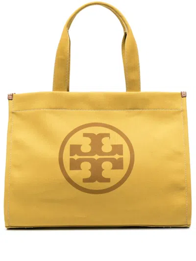 Tory Burch Tote In Yellow