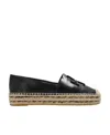 Tory Burch Everly Leather Espadrille In Brown