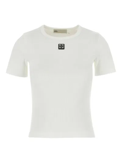 TORY BURCH LOGO-PATCH T-SHIRT