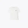 Tory Burch Logo Patch T-shirt In White