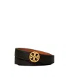 Tory Burch 1" Miller Reversible Belt In Black