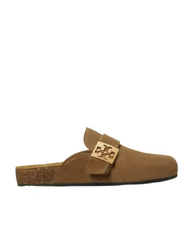 TORY BURCH TORY BURCH MELLOW LOGO BUCKLED MULES