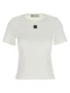 Tory Burch Cotton Crew Neck T-shirt With Short Sleeves