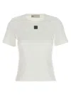 Tory Burch Cotton Crew Neck T-shirt With Short Sleeves