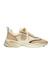 Tory Burch Logo Sneakers In Nude