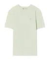 Tory Burch Logo T-shirt With Round Neck In White