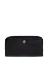 Tory Burch Rectangular Silk Nylon Blend Handbag Accessory In Black