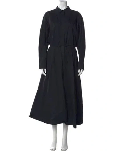Pre-owned Tory Burch Long Dress In Black